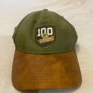 Green Bay Packers 100 Seasons Anniversary Hat